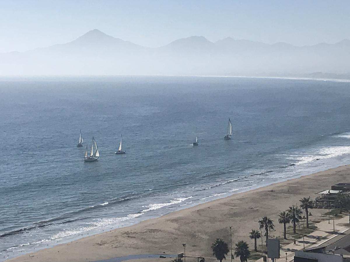 La Choza Vip Turquesa En La Serena, Frente Al Mar Coquimbo Kültér fotó