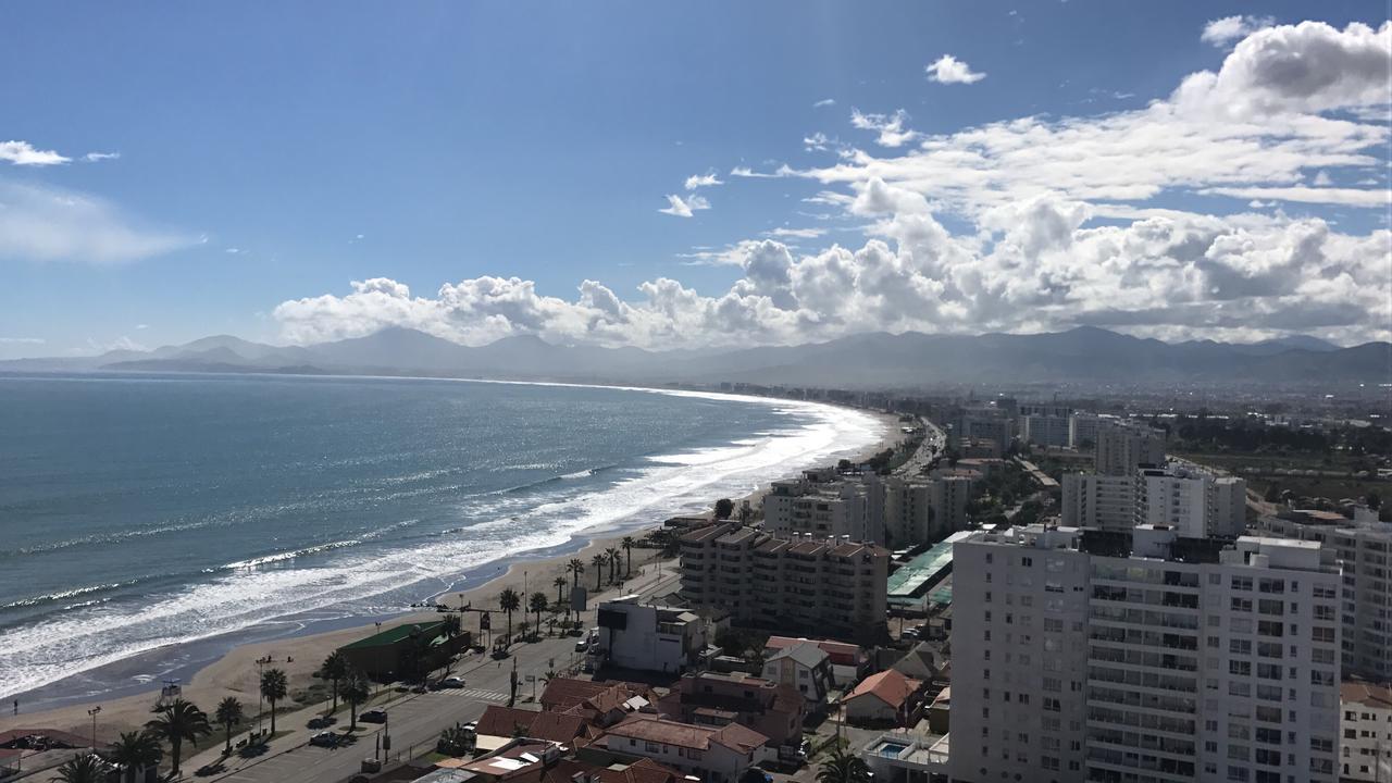 La Choza Vip Turquesa En La Serena, Frente Al Mar Coquimbo Kültér fotó